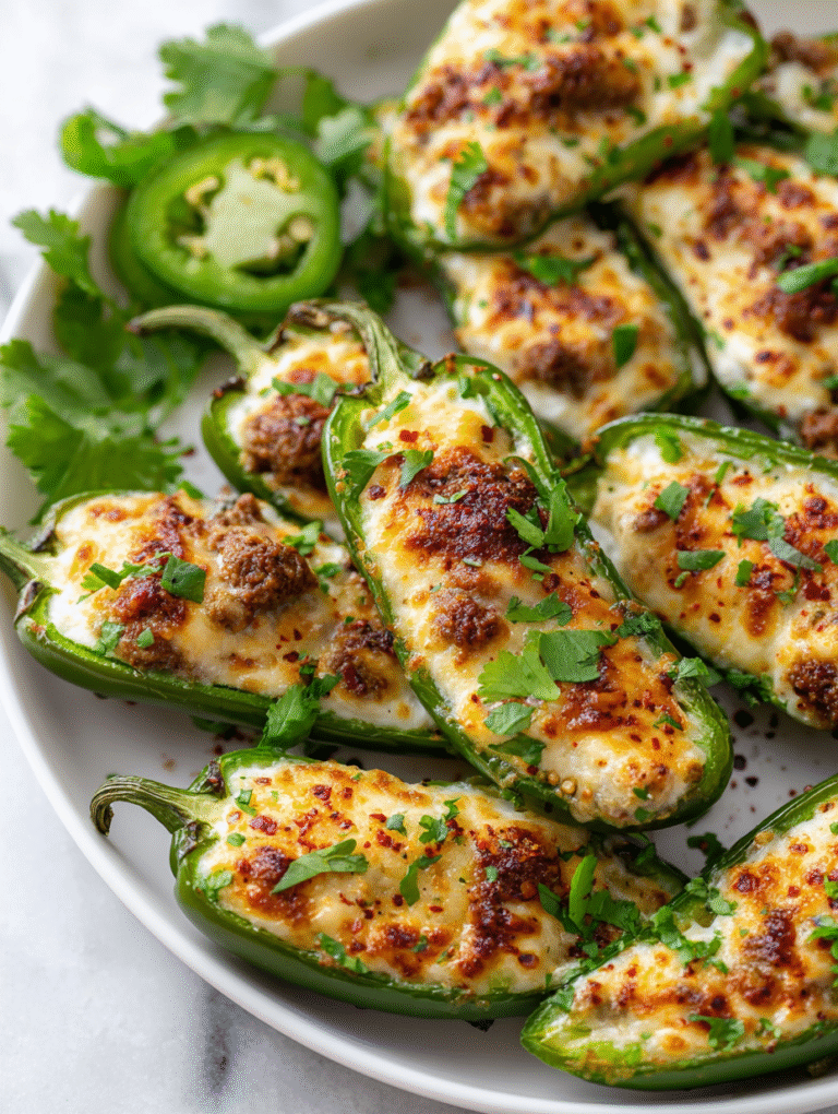 Stuffed Jalapeños Recipe