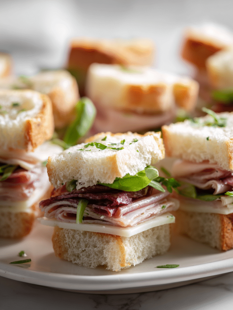 Mini Sandwich Bites Recipe