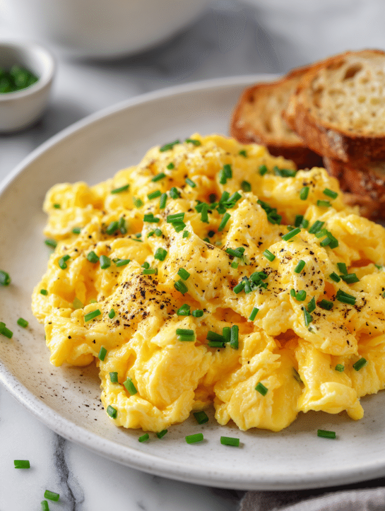 Perfect Scrambled Eggs Recipe