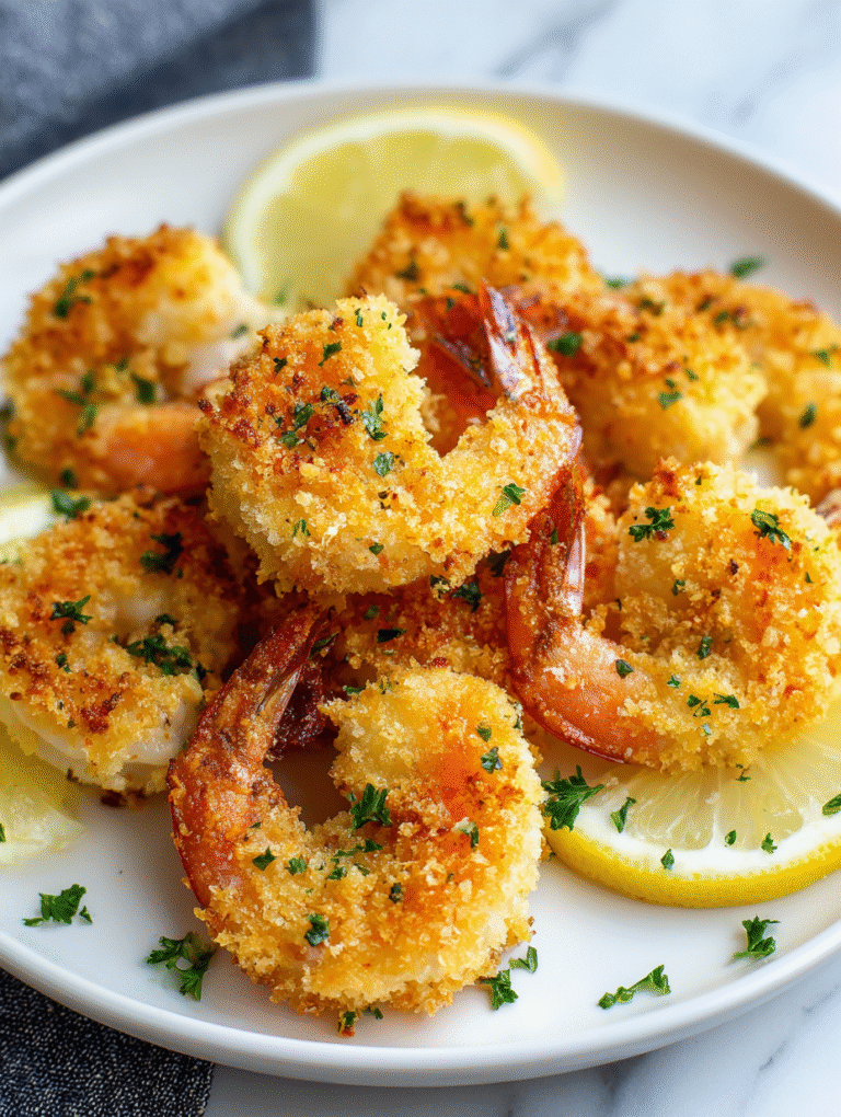 Baked Breaded Shrimp Recipe
