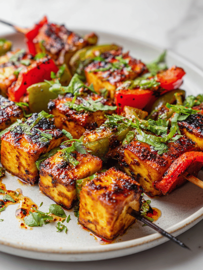 Baked Paneer Tikka Recipe