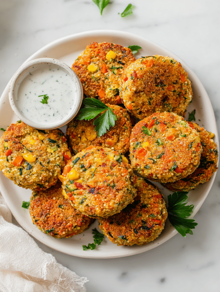 Baked Veggie Nuggets Recipe