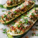 Baked Stuffed Zucchini Recipe