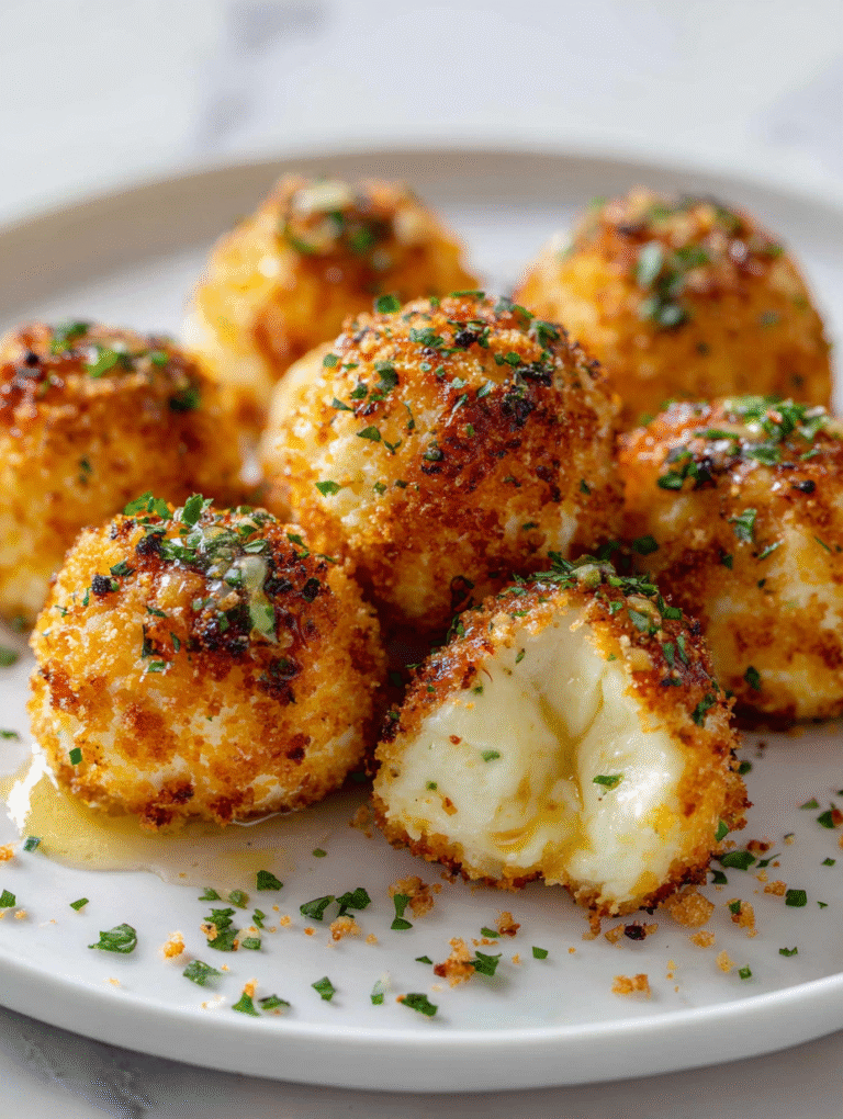 Baked Cheese Balls Recipe