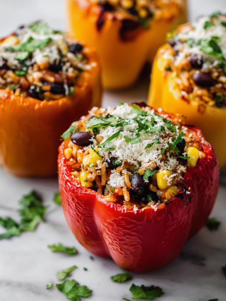 Baked Stuffed Peppers Recipe